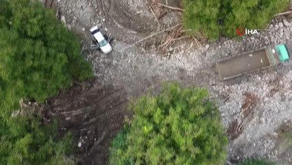 Son dakika... Selden zarar gören Zafer köyünde hayat normale dönüyor