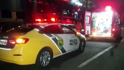 Siate é acionado para atender vítima de agressão na Rua Pio XII quase esquina com a Rua Paraná