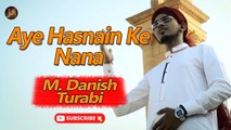 Aye Hasnain Ke Nana | Naat  | M Danish Turabi | Prophet Mohammad PBUH | HD Video