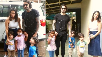 Sunny Leone का Daniel Weber और बच्चों संग मस्तीवाला वीकेंड; Watch video | FilmiBeat