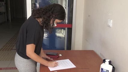 Aydın'da aşılarını olan çocuklardan büyüklerine "lütfen aşı olun" çağrısı