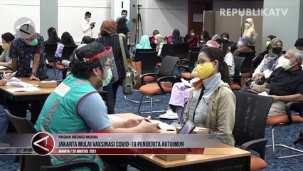 Jakarta Mulai Vaksinasi Covid Bagi Penderita Autoimun