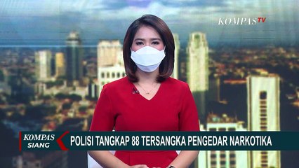 Polisi Tangkap 88 Tersangka Pengedar Narkoba di Sukabumi