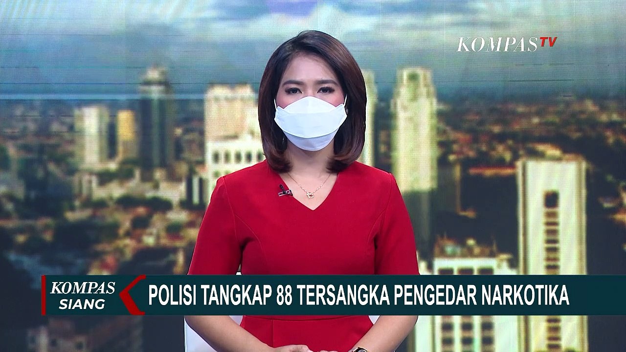 Polisi Tangkap 88 Tersangka Pengedar Narkoba di Sukabumi