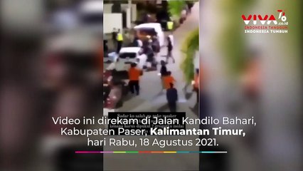 Satgas COVID-19 Salah Pukuli Warga di Tengah Jalan