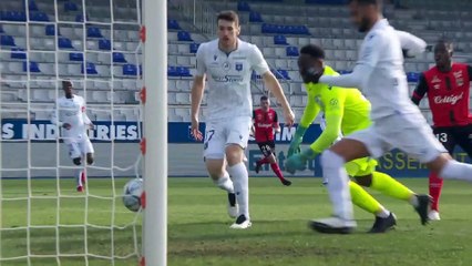 AJ AUXERRE - EN AVANT GUINGAMP (1 - 1) - Résumé - (AJA - EAG)   2020-2021