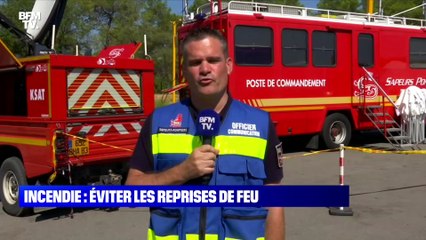 Incendie/Var : les pompiers toujours mobilisés - 21/08