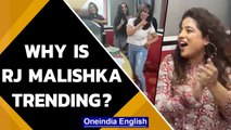 RJ Malishka's 'inappropriate' behaviour with Neeraj Chopra sparks outrage | Oneindia News
