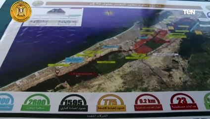 تفقد رئيس الوزراء مشروع تطوير محور التعمير بالاسكندرية