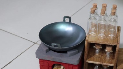 unbox 20 dollars mini kitchen suit, kitchenware is so funny