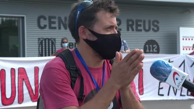 El servicio de atención del 112 se planta por la precariedad laboral