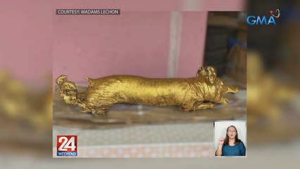 Golden lechon, hiling ng isang lolo para sa kanyang ika-70 kaarawan | 24 Oras Weekend