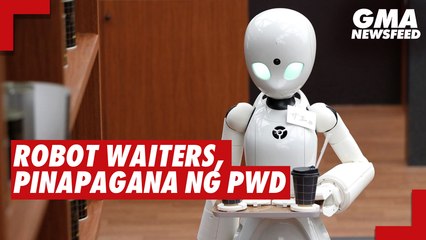Robot waiters sa Japan, pinapagana ng PWD | GMA News feed