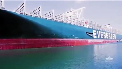 السفينة العملاقة التي عطلت الملاحة في قناة السويس في طريق العودة إلى آسيا