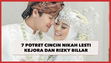 7 Potret Cincin Nikah Lesti Kejora dan Rizky Billar, Berlian yang Dipakai Bermakna Khusus