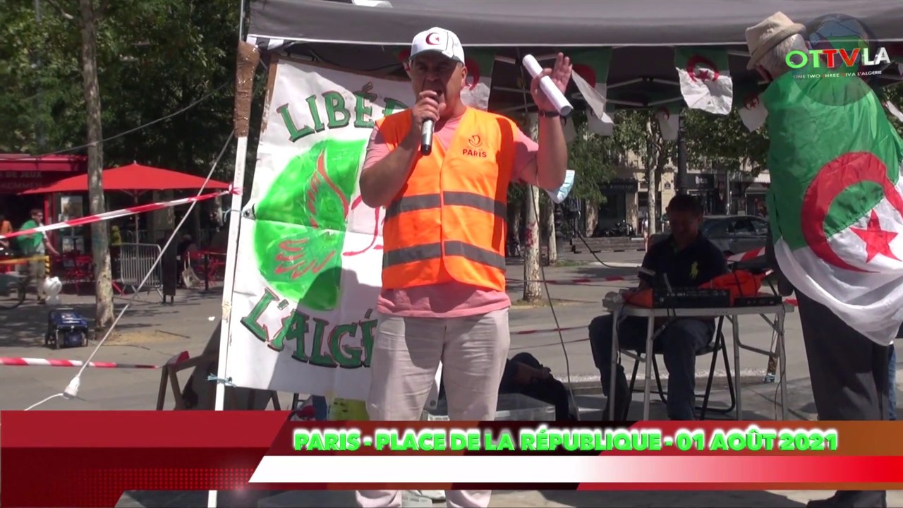 AMINE MESSIAF - PLACE DE LA RÉPUBLIQUE - 01 AOÛT 2021