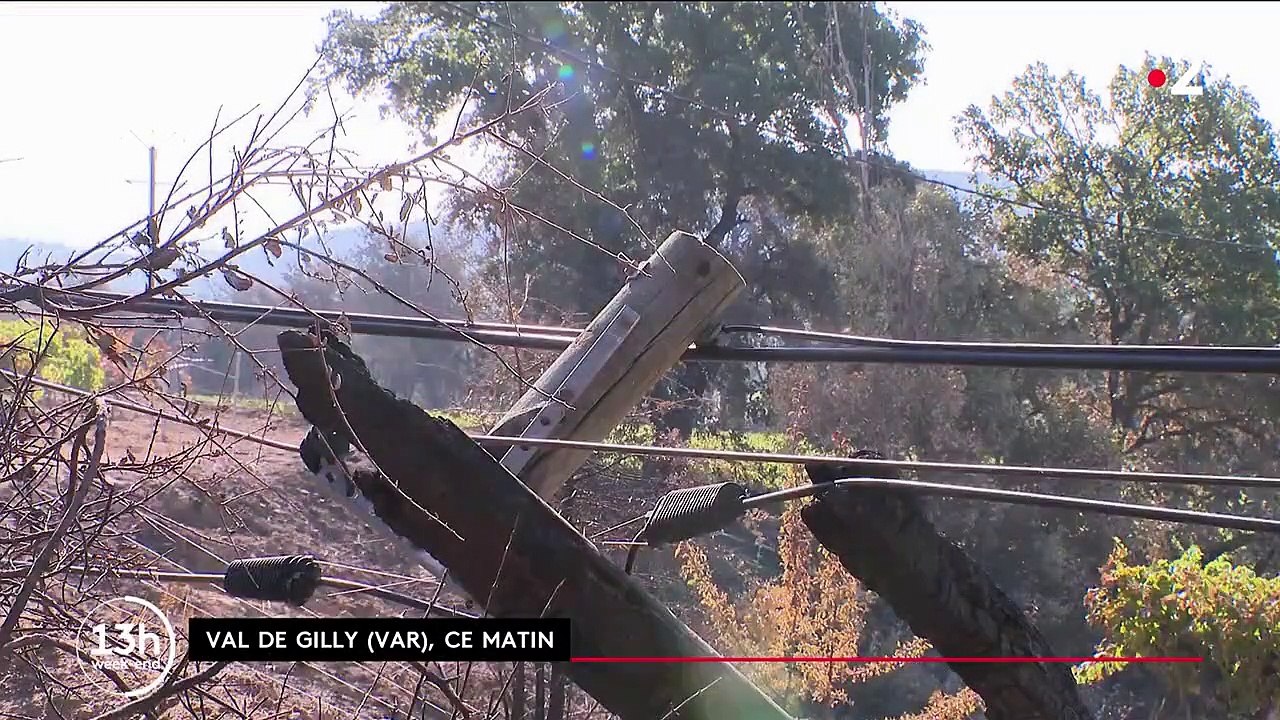 Incendie dans le Var : à Val de Gilly, la solidarité s'organise face aux dégâts