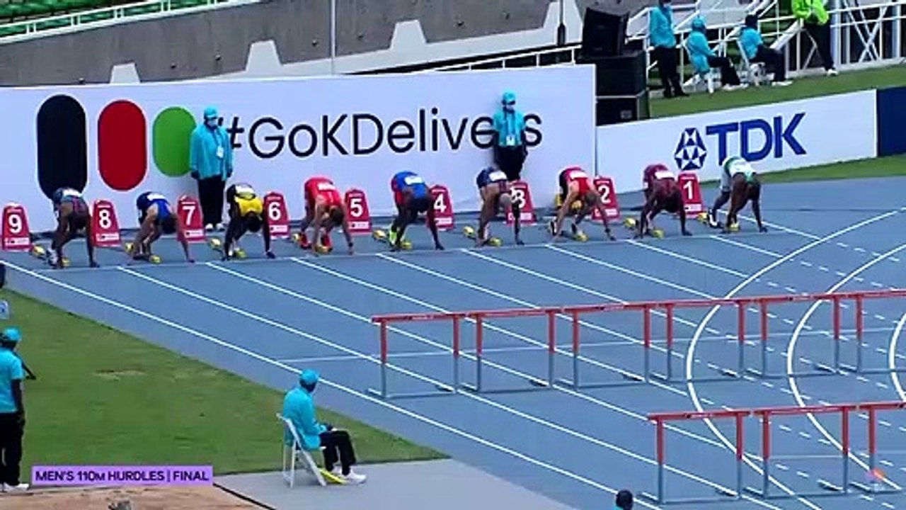 Champion du monde junior du 110m haies, le Français Sasha Zhoya explose le record du monde