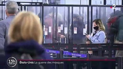 États-Unis : explosion du nombre d'incidents violents relatifs au port du masque