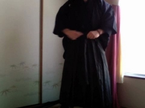 KIMONO TRADITIONNEL JAPONAIS SAMOURAI JAPON