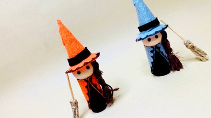 How to make a DIY Handmade Doll | witch