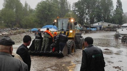 Son dakika haber | KARS'IN KÖYLERİNDE SEL ETKİLİ OLDU
