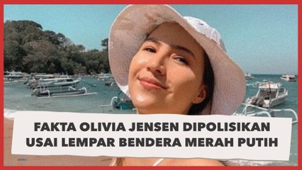 Fakta Olivia Jensen Dipolisikan usai Lempar Bendera Merah Putih