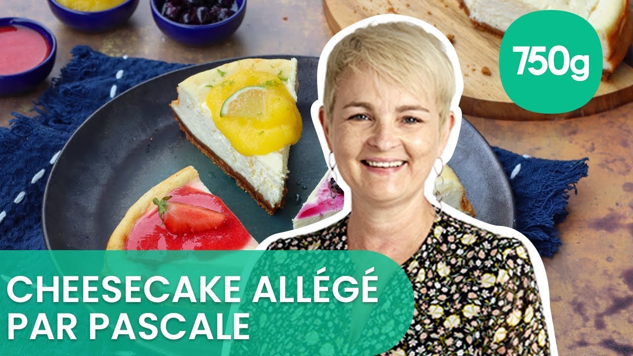 Recette du cheesecake allégé (et ses 3 topping) - 750g