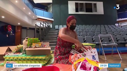 Incendie dans le Var : les bénévoles sont nombreux à apporter leur solidarité