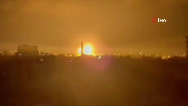 Gazze'de büyük bir patlama sesi duyuldu. İsrail savaş uçaklarının, Gazze Şeridi'nin farklı bölgelerine hava saldırıları düzenlediği bildirildi.