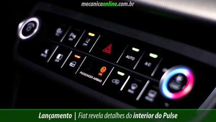 Conheça detalhes do interior do Novo Fiat Pulse