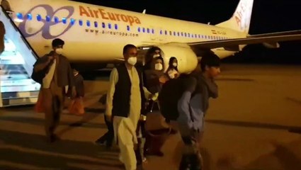Aterriza el tercer avión español con 110 evacuados de los que 64 son personal administrativo de EEUU