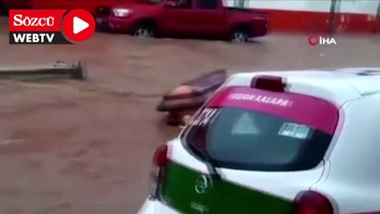 Grace Kasırgası’nın vurduğu Meksika’da sel ve heyelan