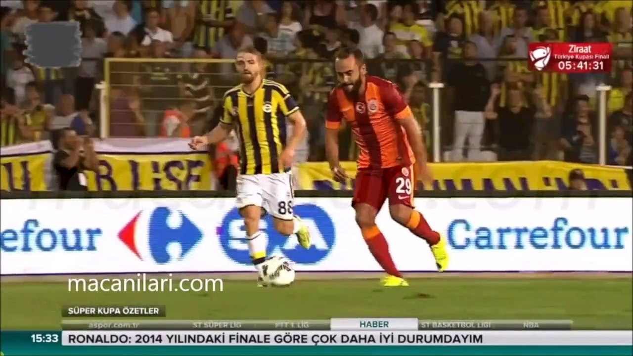 Fenerbahçe 0-0 Galatasaray (Pen. 3-2) [HD] 25.08.2014 - 2013-2014 Turkish  Super Cup Final Match - Dailymotion Video