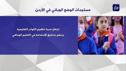 مؤشرات مطمئنة للوضع الوبائي في الأردن