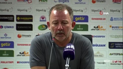 Sergen Yalçın: "Beraberlik adil bir sonuç oldu"