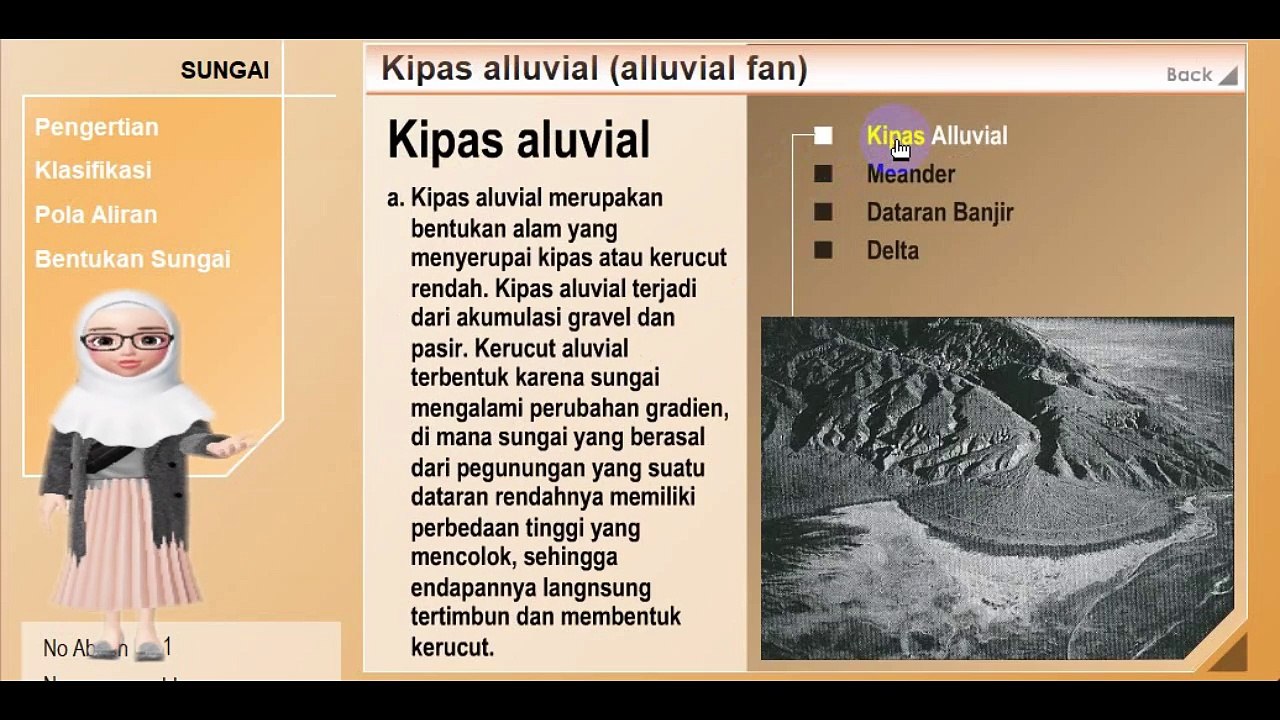 Bentuk -bentuk sungai