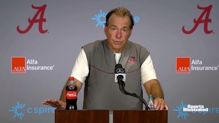 Nick Saban on Alabama's Second Fall Scrimmage