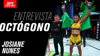 Entrevista de octógono com Josiane Nunes | UFC Vegas 34