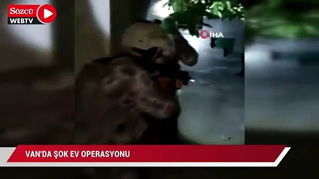 Van’da ‘şok ev’ operasyonu: 25 düzensiz göçmen ile 1 organizatör yakalandı