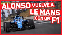 Fernando Alonso vuelve a Le Mans con un F1