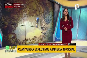 PNP desarticuló banda dedicada a la minería ilegal en el norte del país