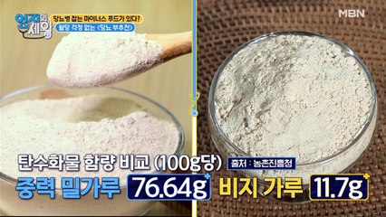※당뇨 예방※ 혈당 저하를 돕는 이 가루의 정체는?