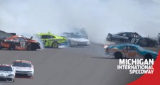 Myatt Snider gets loose, starts pileup at Michigan