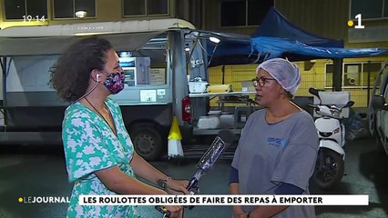 Les roulottes obligées de faire des repas à emporter