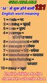 #gyan_available_short_VDO_121  English vocabulary word // daily use English to Hindi  word meaning