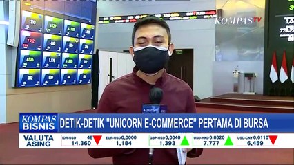 Hari Pertama Melantai di Bursa, Saham Bukalapak Melesat 24%