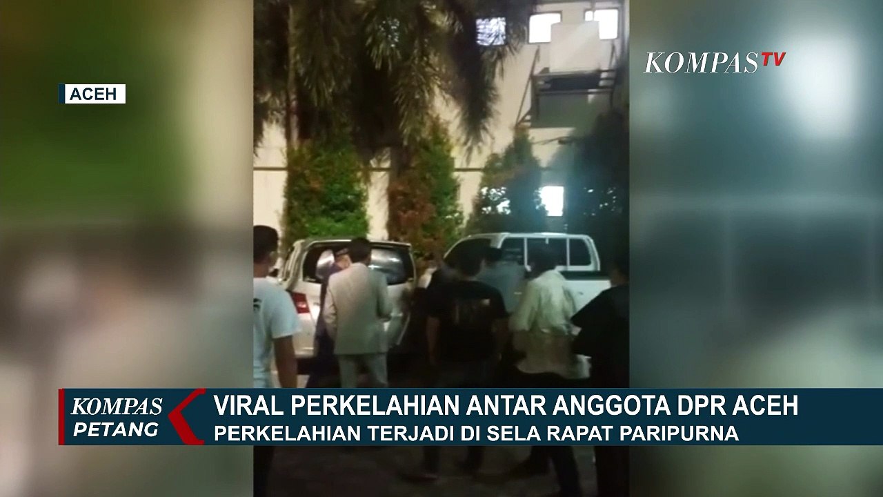 Viral Adu Jotos Antar Anggota DPR Aceh di Sela Rapat Paripurna