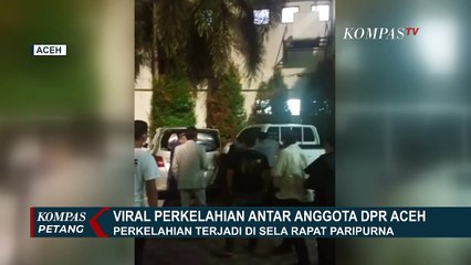 Viral Adu Jotos Antar Anggota DPR Aceh di Sela Rapat Paripurna