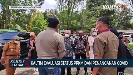 Kaltim Evaluasi Status PPKM Dan Penanganan Covid